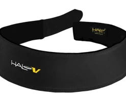 Halo Headband V Hook & Loop Headband (Black)