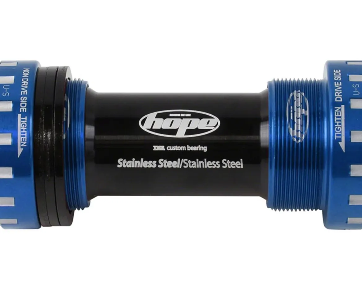 Hope BSA24 Threaded Bottom Bracket (Blue) (BSA) (68/73mm) (24mm Spindle)
