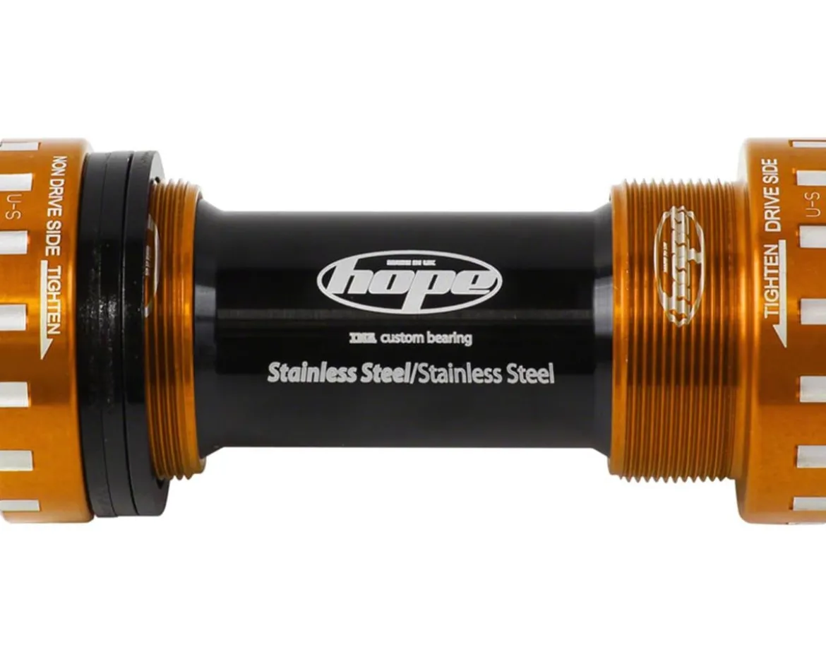 Hope BSA24 Threaded Bottom Bracket (Orange) (BSA) (68/73mm) (24mm Spindle)