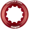 Hope Centerlock Rotor Disc Lockring (Red) (Internal Spline)