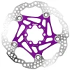 Hope Floating Disc Brake Rotor (Purple) (6-Bolt) (160mm)