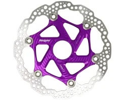 Hope MTB Floating Disc Brake Rotor (Purple) (Centerlock) (180mm)