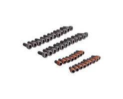 HT Pedal Pin Kit (Black) (AE01, ME01) (Steel)