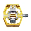 HT X3 Clipless Platform Pedals (Gold) (9/16")