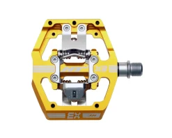HT X3 Clipless Platform Pedals (Gold) (9/16")