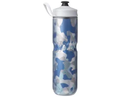 Hydrapak Polar Sport Contender Insulated Water Bottle (Blue) (24oz) (Single)