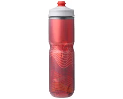Hydrapak Polar Surge Ascent Insulated Water Bottle (Red) (24oz) (Single)