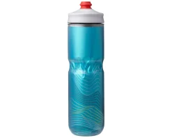 Hydrapak Polar Surge Ascent Insulated Water Bottle (Blue) (24oz) (Single)