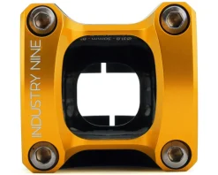 Industry Nine A318 Stem (Black/Gold) (31.8mm) (30mm) (8°)