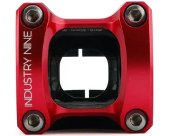 Industry Nine A318 Stem (Black/Red) (31.8mm) (30mm) (8°)