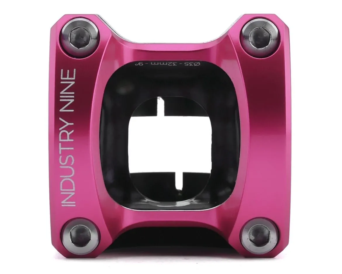 Industry Nine A35 Stem (Black/Pink) (35.0mm) (32mm) (9°)