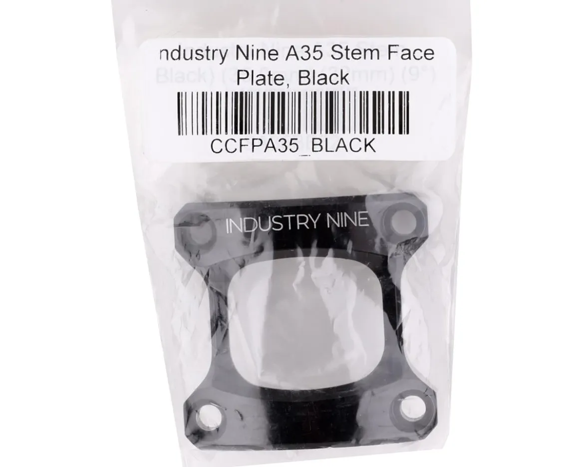 Industry Nine A35 Stem Face Plate (Black)