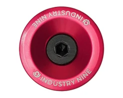 Industry Nine Ultra Light Aluminum Top Cap (Pink) (1-1/8")