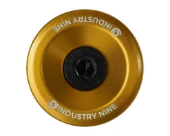 Industry Nine Ultra Light Aluminum Top Cap (Gold) (1-1/8")