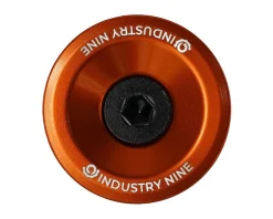 Industry Nine Ultra Light Aluminum Top Cap (Orange) (1-1/8")
