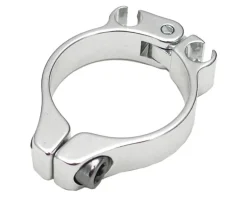 Interloc Racing Design Double Housing Stop (Silver) (1) (31.8mm)