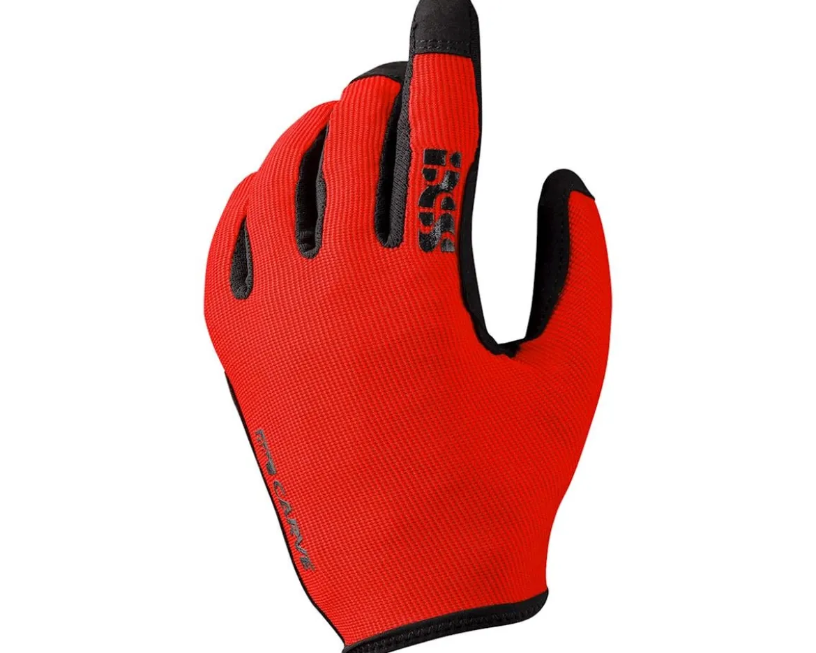 iXS Carve Gloves (Flue Red) (2XL)