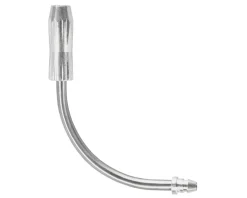 Jagwire 90 Degree Brake Noodle with Barrel Adjuster (Silver)