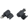 Jagwire Alloy Cable Grip (Black) (2 Pieces)