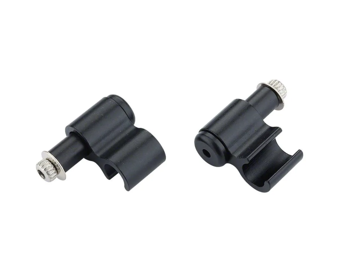 Jagwire Alloy Cable Grip (Black) (2 Pieces)