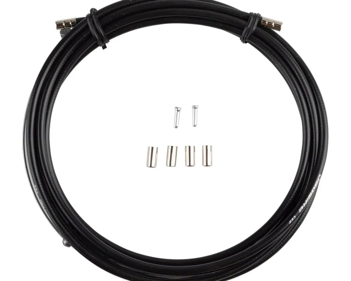 Jagwire Basics Brake Cable DIY Kit (Black) (For SRAM/Shimano) (Mountain & Road)