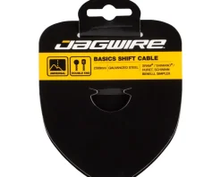 Jagwire Basics Derailleur Cable (Galvanized) (1.2mm) (2300mm) (For SRAM/Shimano/Huret/Schwinn) (Double End)