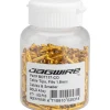 Jagwire Cable End Crimps (Gold) (1.8mm) (Bottle of 500)