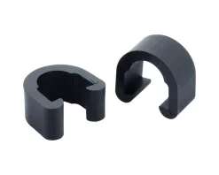 Jagwire C-Clip Housing or Hose Guides (Black) (4)