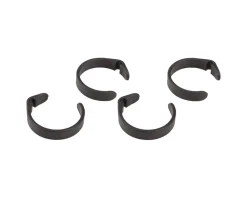 Jagwire Clip Ring for E-Bike Control Wires (Black) (28.0-31.8mm) (Pack of 4)