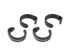 Jagwire Clip Ring for E-Bike Control Wires (Black) (19.0-22.2mm) (Pack of 4)