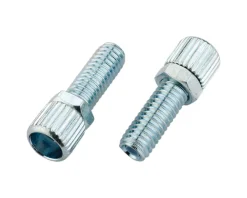 Jagwire M6 Alloy Adjusting Barrel (Silver) (Bag/25)