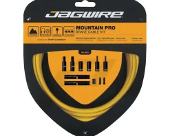 Jagwire Mountain Pro Brake Cable Kit (Yellow) (Stainless) (1.5mm) (1500/2800mm) (w/ Housing)