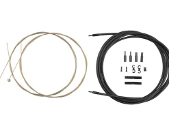 Jagwire Mountain Pro Brake Cable Kit (White) (Stainless) (1.5mm) (1500/2800mm) (w/ Housing)