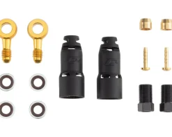 Jagwire Mountain Pro Hydraulic Disc Hose Quick-Fit Adapter Kit (1) (Tektro Orion/Auriga Pro/ Gemini SL/Volans)