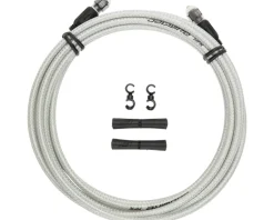 Jagwire Mountain Pro Hydraulic Disc Hose Kit (Sterling Silver) (3000mm) (Braided) (Requires Jagwire Mountain Pro Quick-Fit Kit)