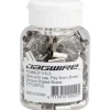 Jagwire Open End Caps (Chrome Plated) (5mm) (Bottle of 200)