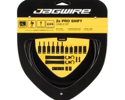 Jagwire Pro Shift Kit (Black) (For Shimano/SRAM) (1.1mm) (2300/2800mm) (Cables & Housing)