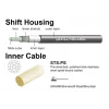 Jagwire Pro Shift Kit (Ice Grey) (For Shimano/SRAM) (1.1mm) (2300/2800mm) (Cables & Housing)