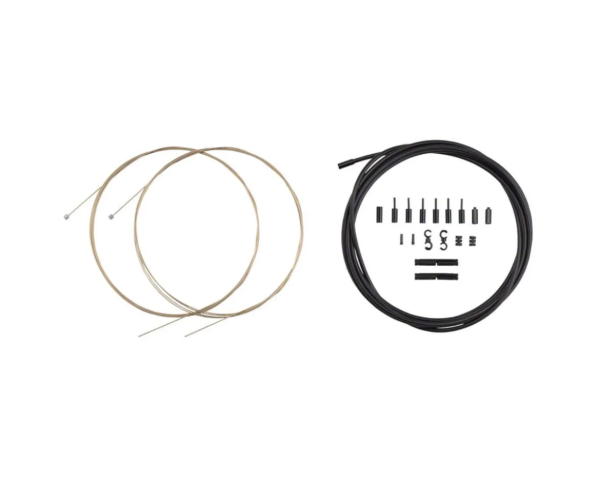 Jagwire Pro Shift Kit (Ice Grey) (For Shimano/SRAM) (1.1mm) (2300/2800mm) (Cables & Housing)