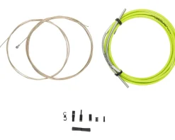 Jagwire Road Pro Brake Cable Kit (Organic Green) (Stainless) (1.5mm) (1500/2800mm) (w/ Housing)