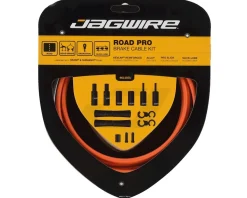 Jagwire Road Pro Brake Cable Kit (Orange) (Stainless) (1.5mm) (1500/2800mm) (w/ Housing)