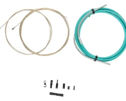 Jagwire Road Pro Brake Cable Kit (Bianchi Celeste) (Stainless) (1.5mm) (1500/2800mm) (w/ Housing)