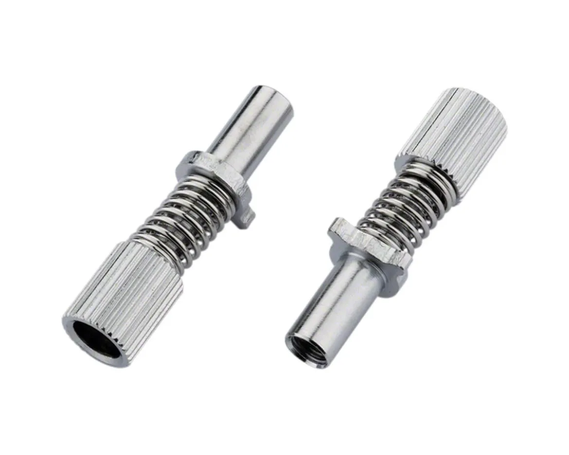Jagwire Road Sport Frame Mount Mickey Adjusting Barrels (Chrome) (2)