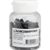 Jagwire Sealed Nylon End Caps (Black) (4mm) (Bottle of 100)