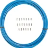 Jagwire Sport Brake Housing (Blue) (5mm) (10 Meters) (w/ Slick-Lube Liner)