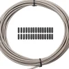 Jagwire Sport Derailleur Cable Housing (Titanium) (4.5mm) (10 Meters)