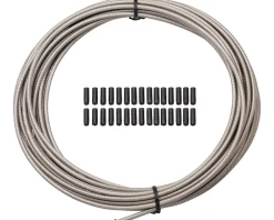 Jagwire Sport Derailleur Cable Housing (Titanium) (4.5mm) (10 Meters)