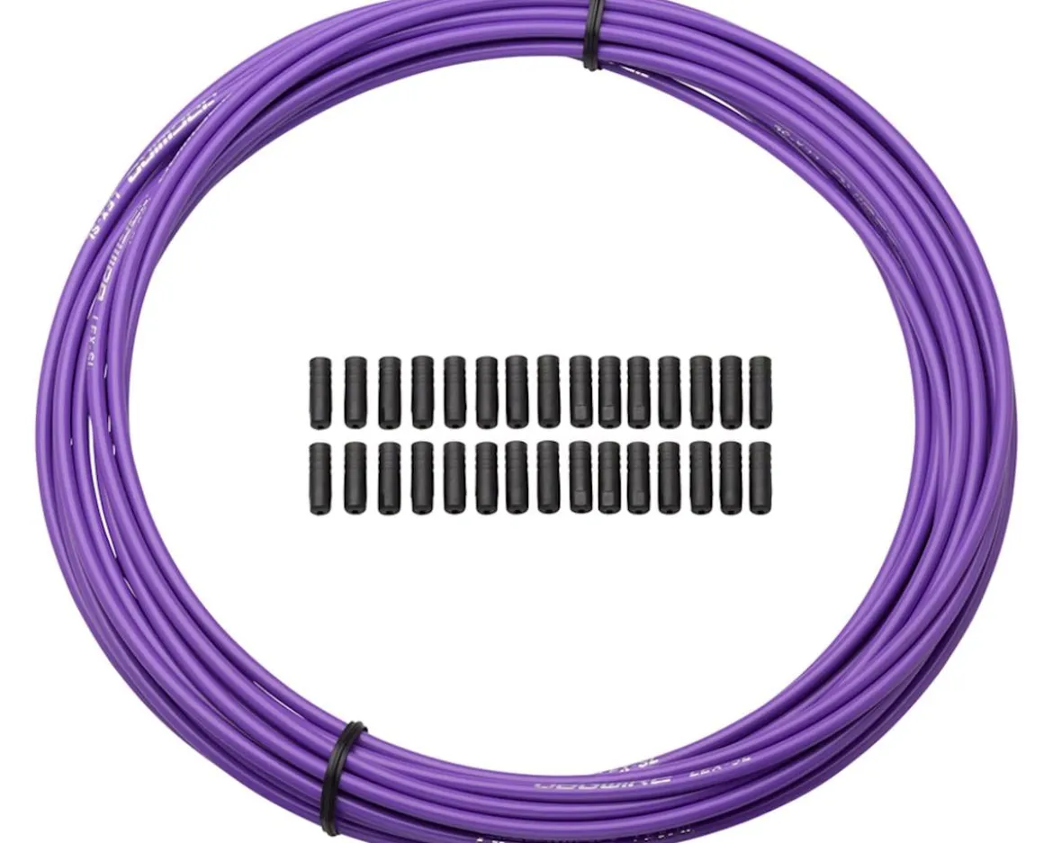 Jagwire Sport Derailleur Cable Housing (Purple) (4mm) (10 Meters)