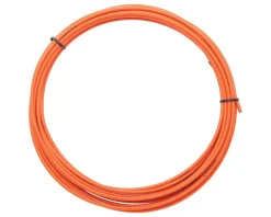 Jagwire Sport Derailleur Cable Housing (Orange) (4mm) (10 Meters) (w/ Slick-Lube Liner)