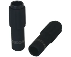 Jagwire Sport 4mm Mini Inline Cable Tension Adjusters Pair (Black) (For Derailleur/Shift Cables)